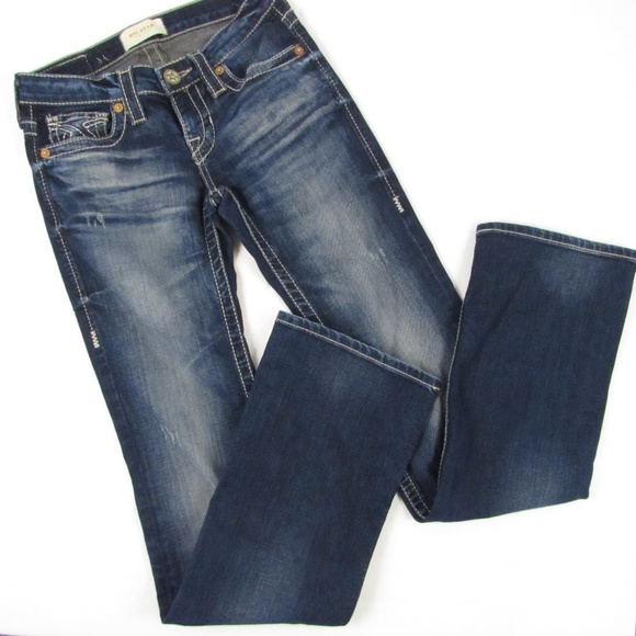 Big Star Denim - Big Star Remy Boot Cut Low Rise Jeans Size 25 Long